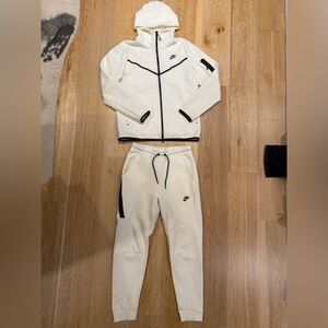 White Nike Tech Tracksuit